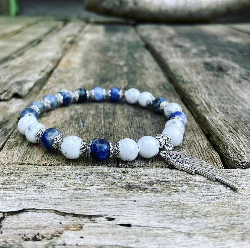 Lucky Charm Armband Sodaliet & Howliet "Trouw Zijn aan Jezelf"