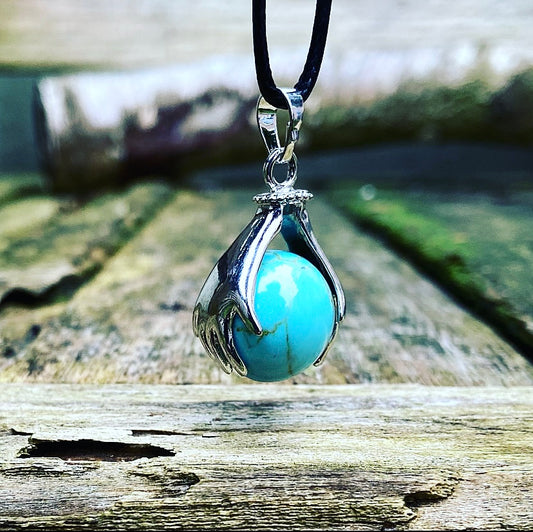 Healing Hands hanger Turqueniet "Spiritualiteit"