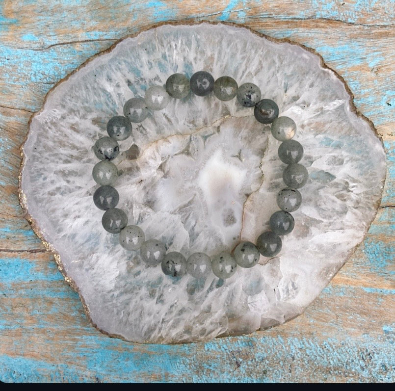 Labradorit-Armband „Der Tanz der Aurora“