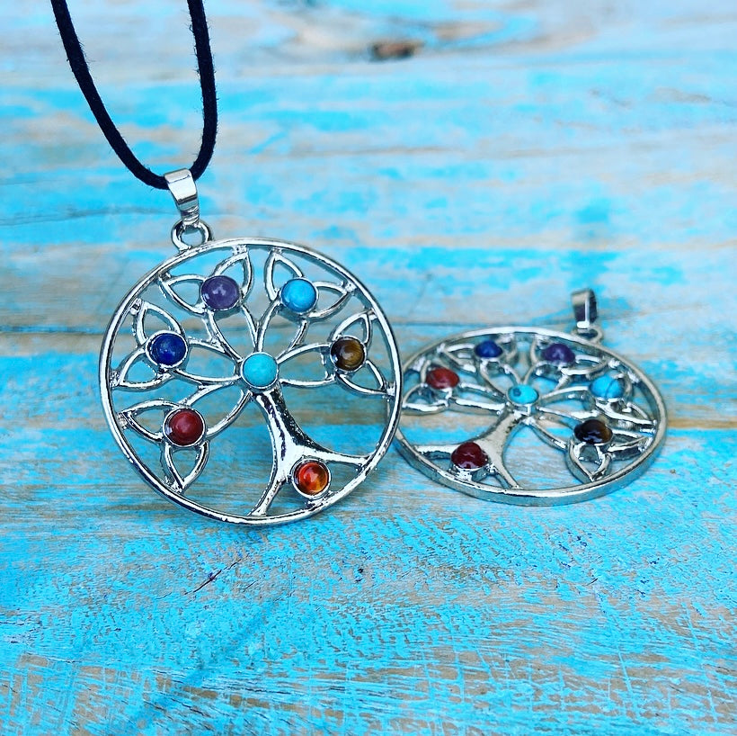 Chakra pendant "The Tree of Life"