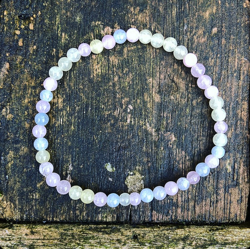 Morganiet armbandje "Pluk de dag"