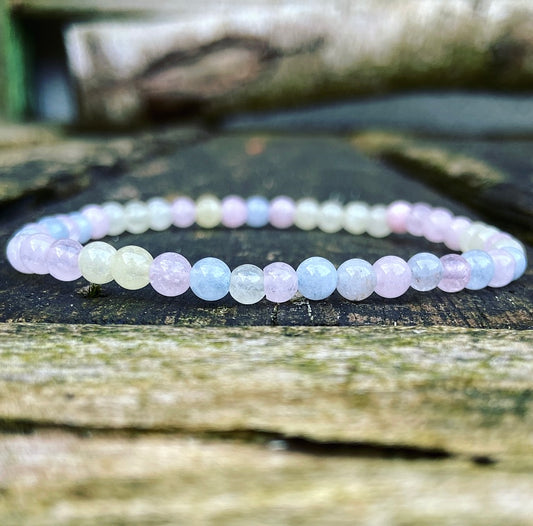 Morganit-Armband "Nutze den Tag"