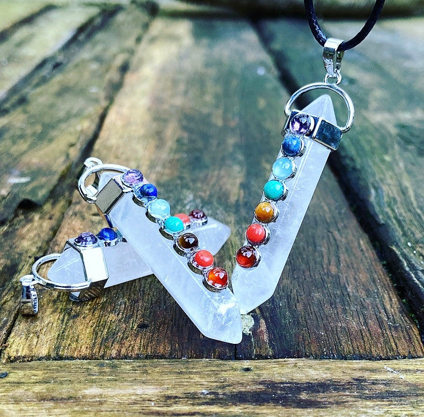 Bergkristal Chakra Hanger "Paranormale Vermogens"