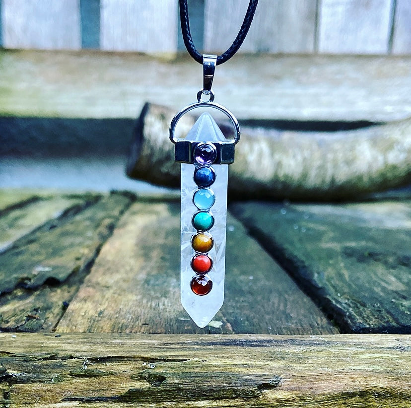 Bergkristal Chakra Hanger "Paranormale Vermogens"