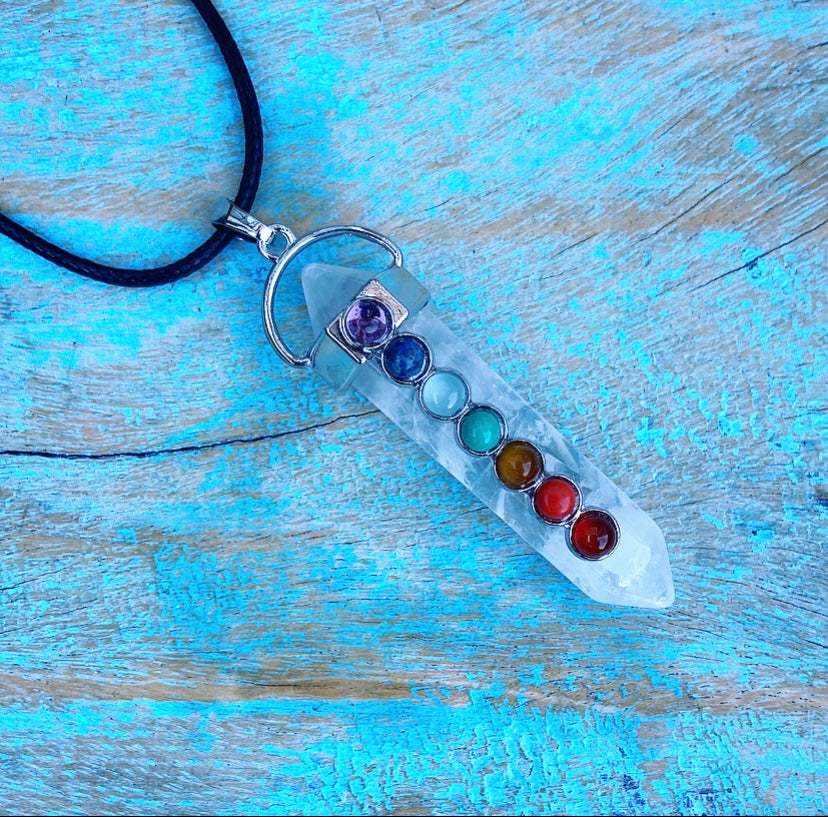 Bergkristal Chakra Hanger "Paranormale Vermogens"
