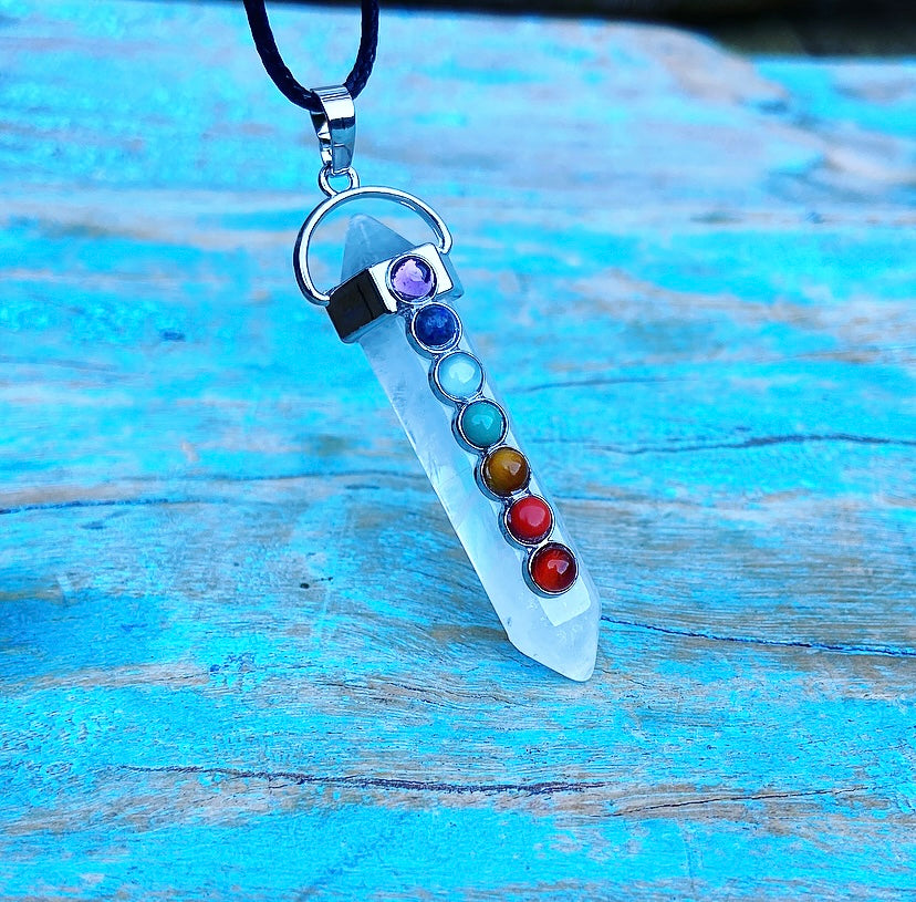 Bergkristal Chakra Hanger "Paranormale Vermogens"