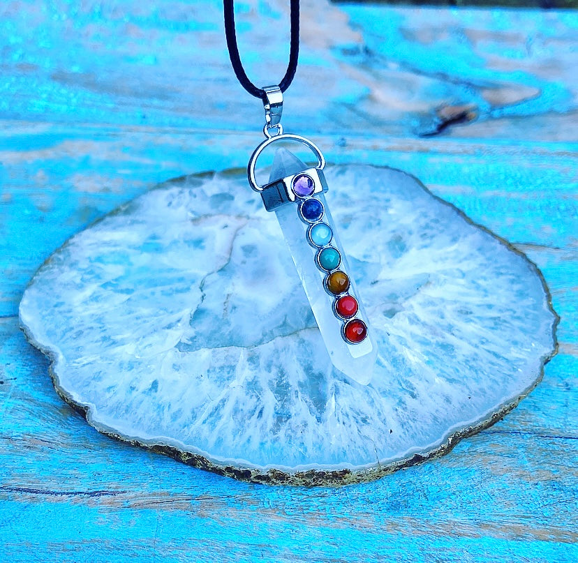 Bergkristal Chakra Hanger "Paranormale Vermogens"