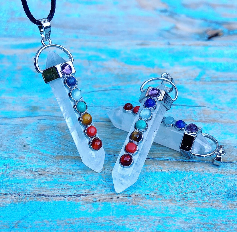 Bergkristal Chakra Hanger "Paranormale Vermogens"