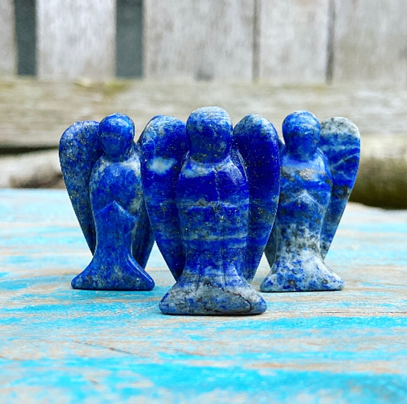 Engel van Lapis Lazuli "Durven en doen"