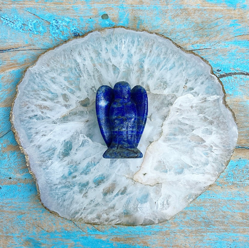 Engel van Lapis Lazuli "Durven en doen"