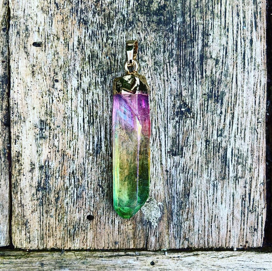 Wenskristal Watermeloenkwarts "Emoties Helen"