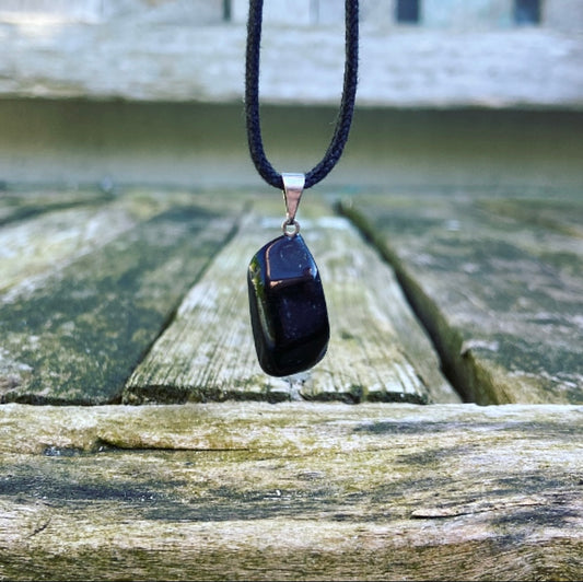 Black Tourmaline pendant "Protect yourself"