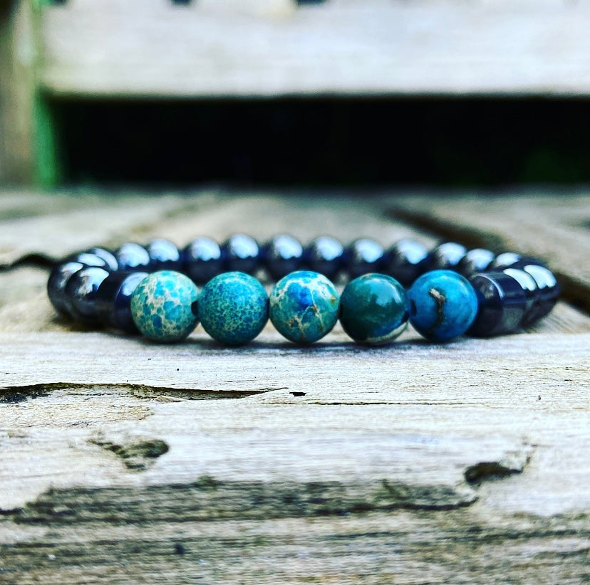 Hematiet Armband "Negatieve Energie Afvoeren"