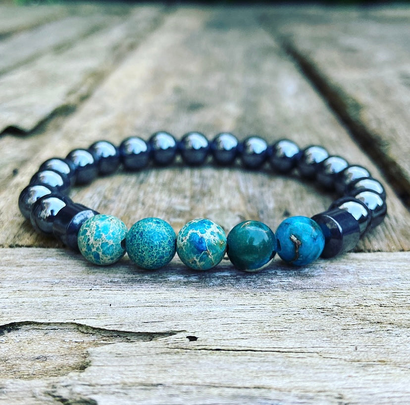 Hematiet Armband "Negatieve Energie Afvoeren"