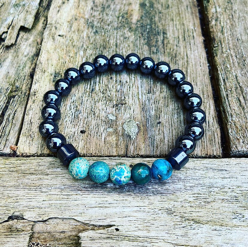 Hematiet Armband "Negatieve Energie Afvoeren"