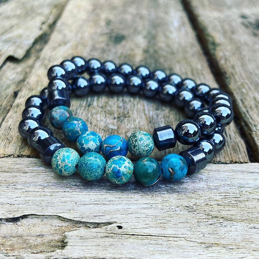 Hematiet Armband "Negatieve Energie Afvoeren"