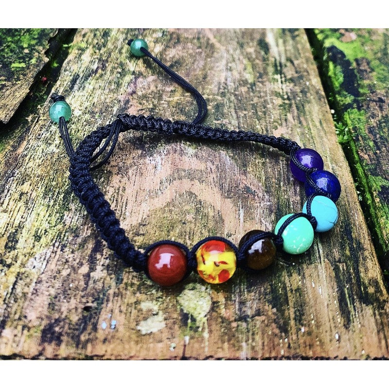 Armband "Zeven Chakra Affirmaties"