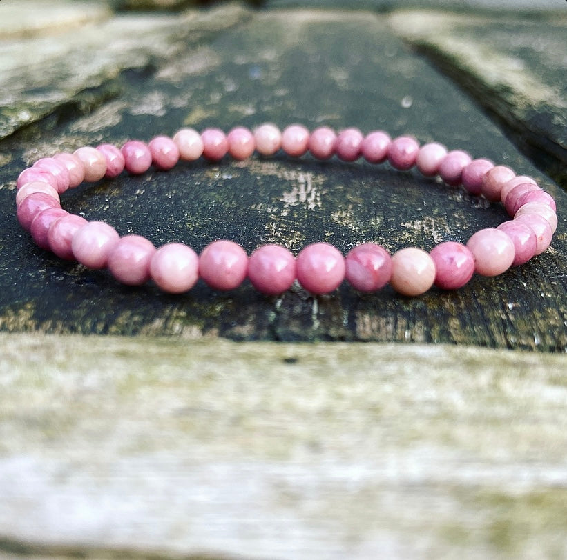 Rhodochrosiet armbandje "Voorouder Energie"