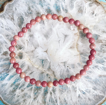 Rhodochrosiet armbandje "Voorouder Energie"