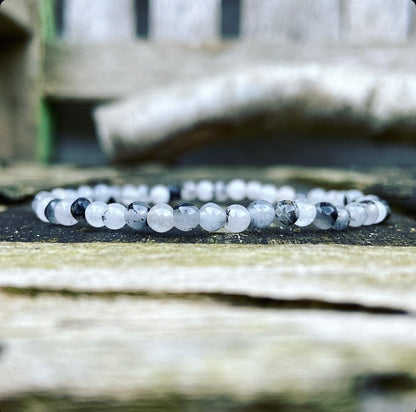 Toermalijn Kwarts armbandje "Lichtwerker"