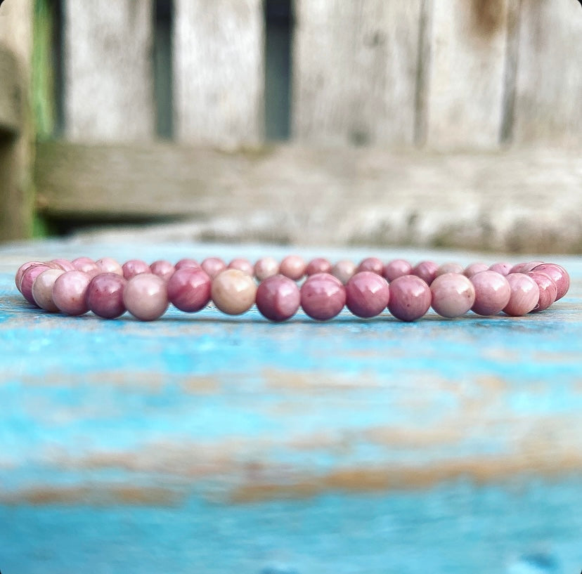 Rhodochrosiet armbandje "Voorouder Energie"