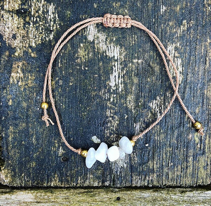Moonstone bracelet "Mysticism, magic and light of life"