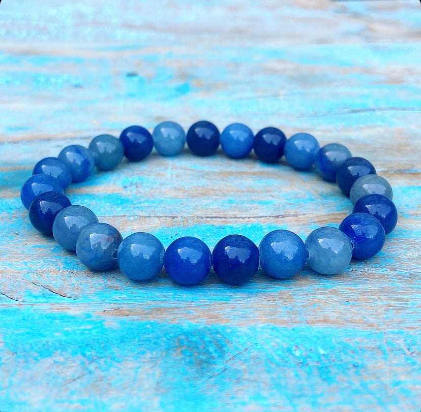 Kyanit-Armband "MÜHELOSE VERÄNDERUNG"