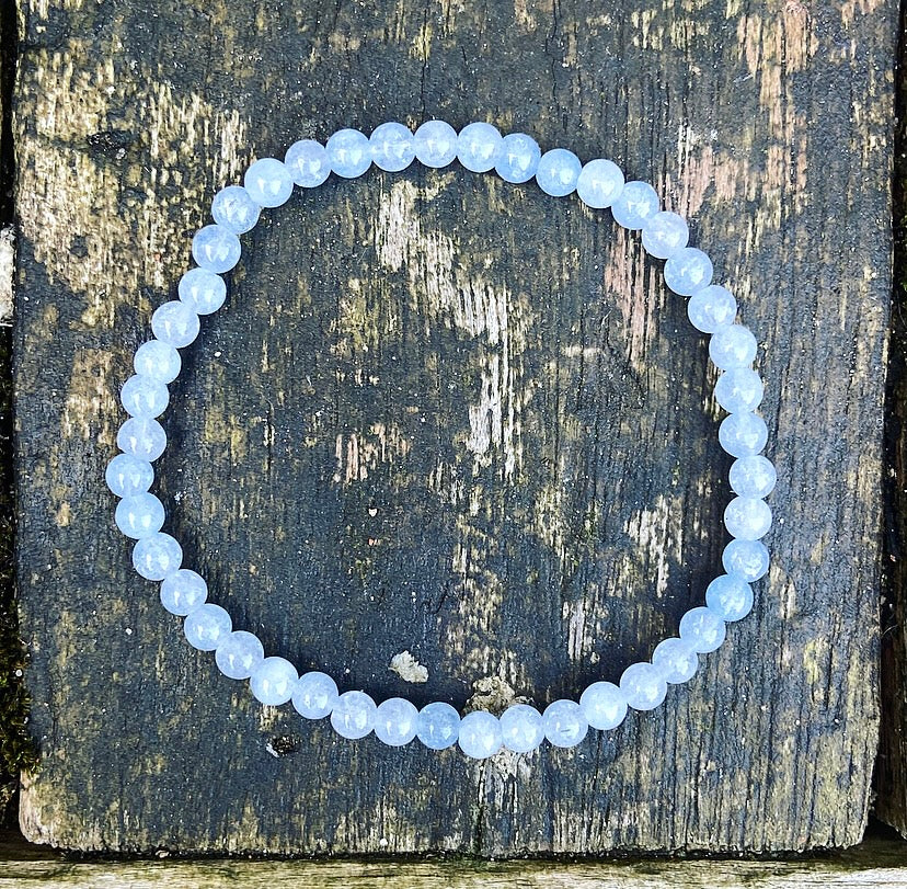 Blue Calcite Bracelet "Renew Your Energy"