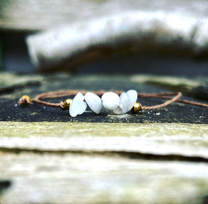 Moonstone bracelet "Mysticism, magic and light of life"