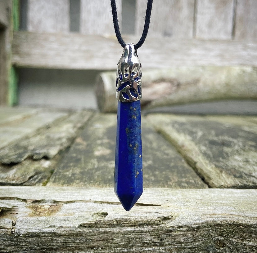 Energiepunt hanger Lapis Lazuli "Zelfvertrouwen"