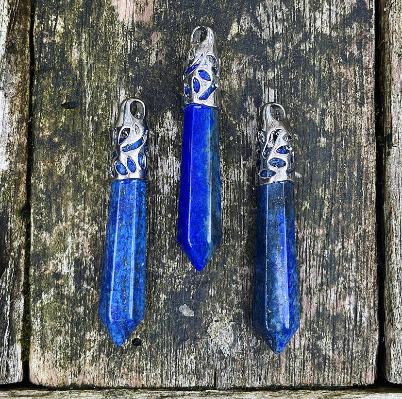 Energiepunt hanger Lapis Lazuli "Zelfvertrouwen"