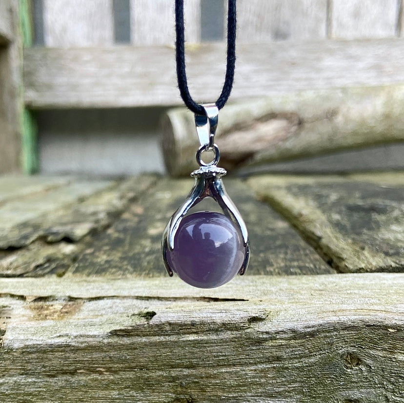 Healing Hands pendant Amethyst "Intuition"