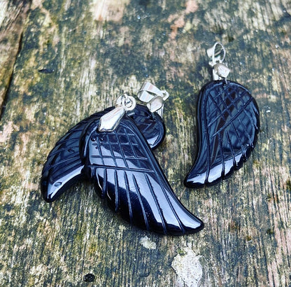 Angel Wing Hanger Onyx "Ant-Stress"