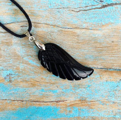 Angel Wing Hanger Onyx "Ant-Stress"