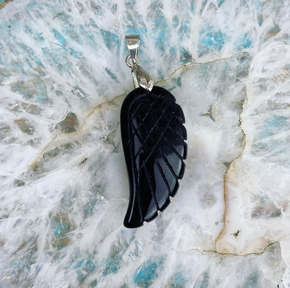 Angel Wing Hanger Onyx "Ant-Stress"