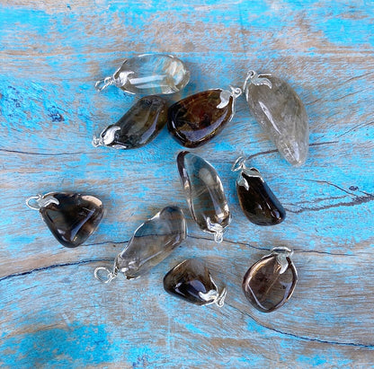 Pendant Triple Quartz "The Essence"