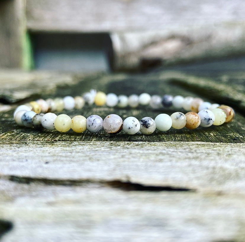 Armband Dendriet Opaal "Overvloed"