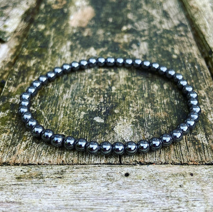 Hematite Bracelet "Drain Negative Energy"