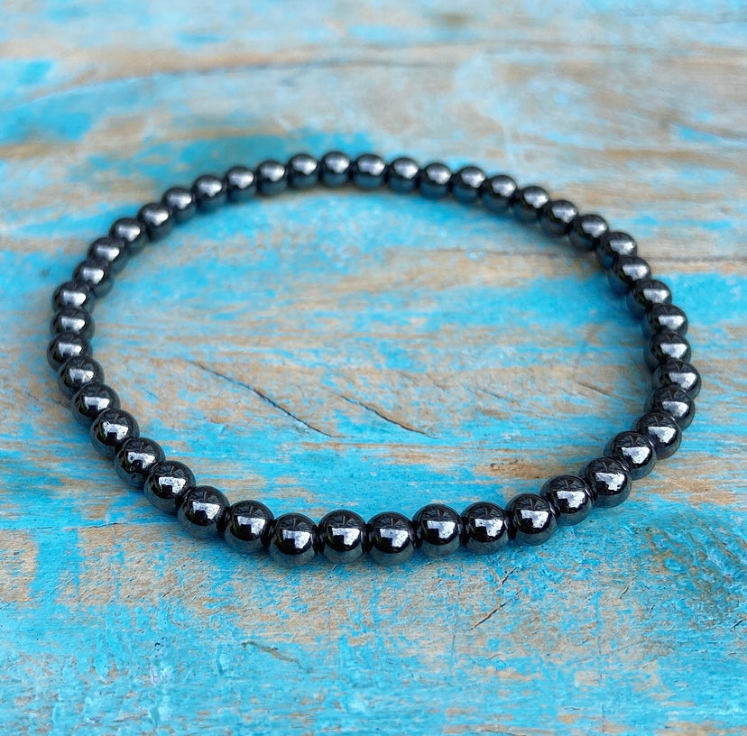Hematite Bracelet "Drain Negative Energy"