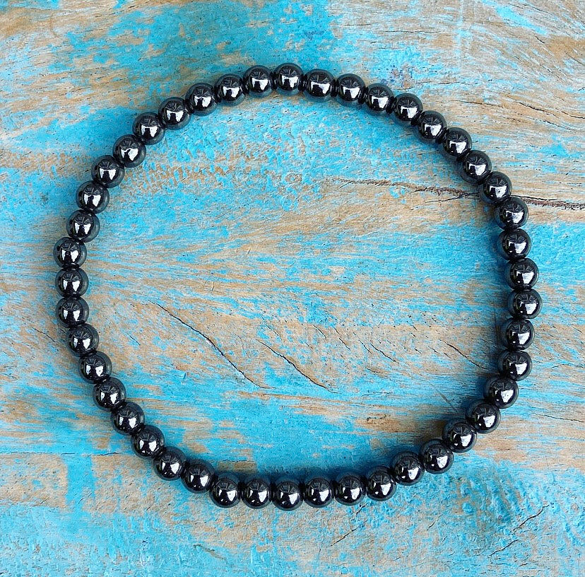 Hematite Bracelet "Drain Negative Energy"