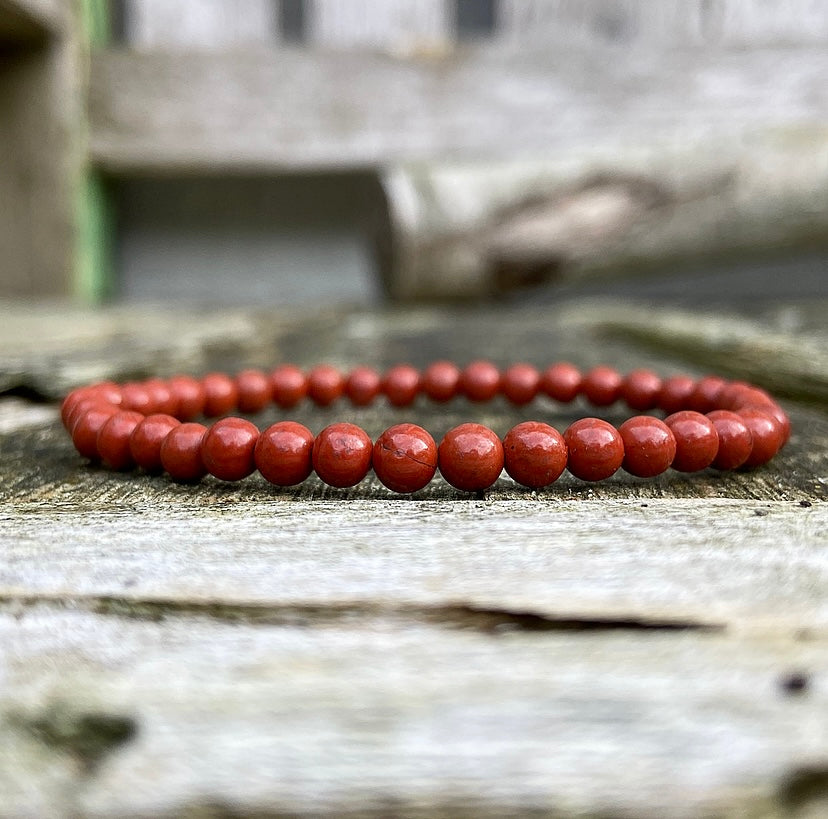 Red Jasper bracelet "Grounding"