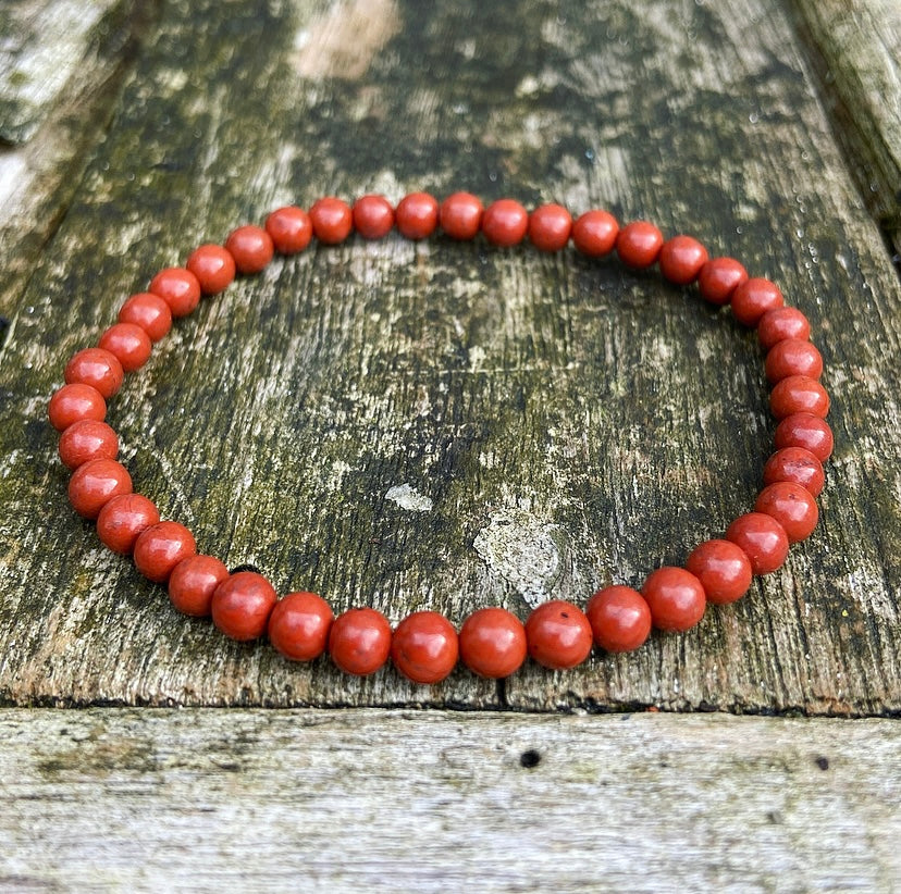 Red Jasper bracelet "Grounding"
