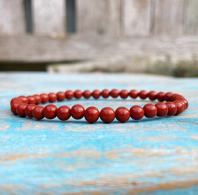 Red Jasper bracelet "Grounding"