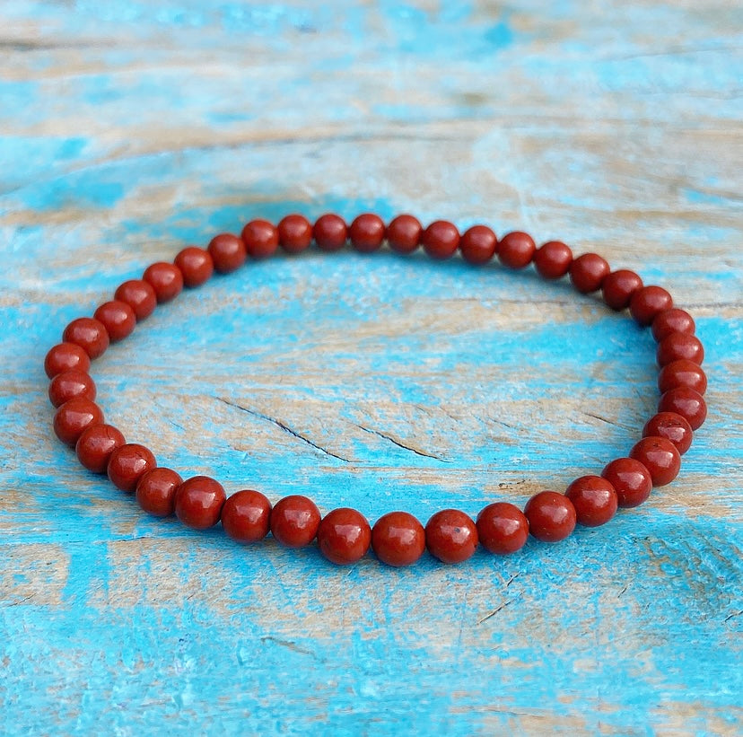 Red Jasper bracelet "Grounding"