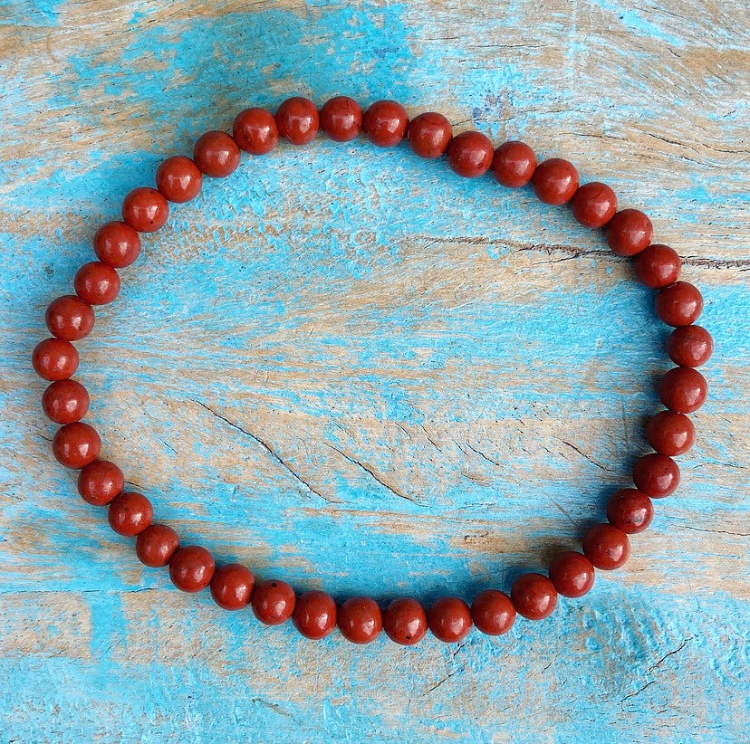Red Jasper bracelet "Grounding"