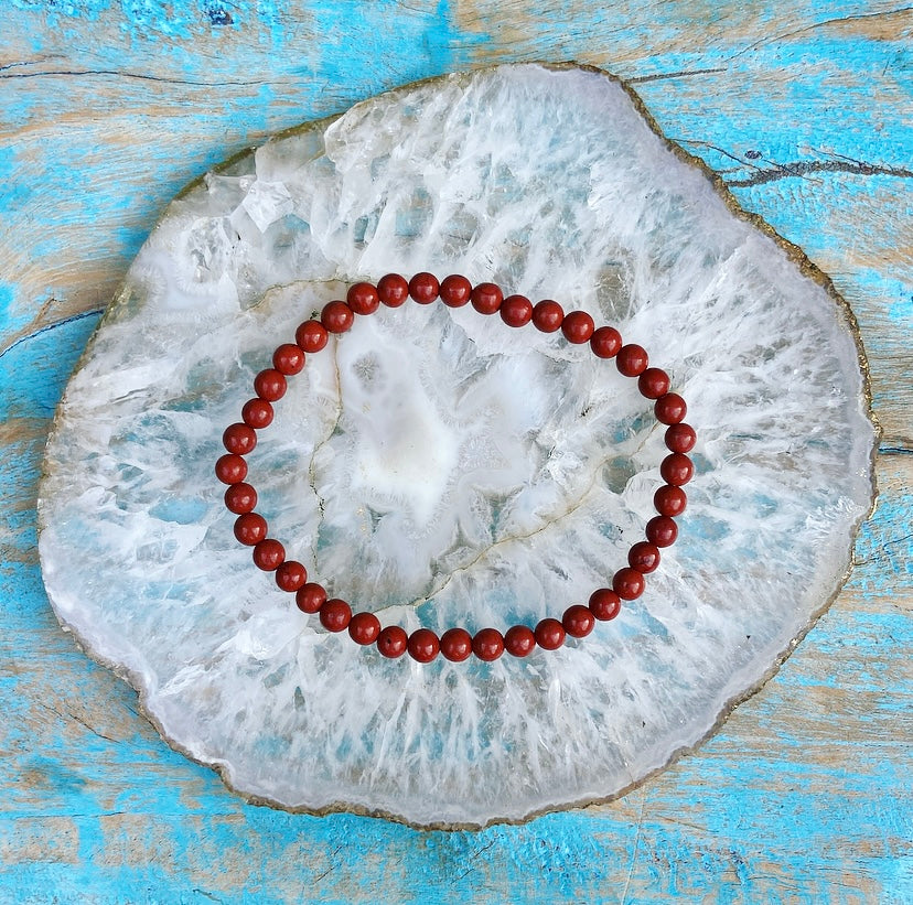 Red Jasper bracelet "Grounding"