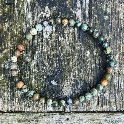 Polychrome Jasper bracelet "Earthing"