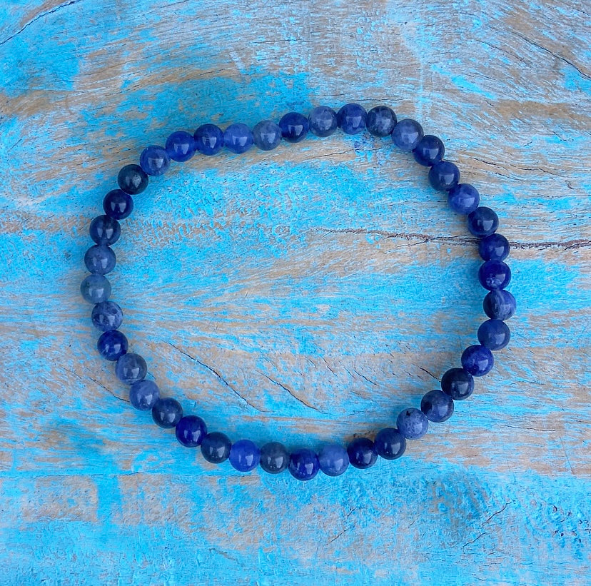Sodalith-Armband „Durchsetzungsvermögen &amp; Selbstwertgefühl“