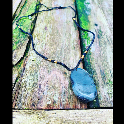 Spectrolite Labradorite pendant "Spectrum of Spiritual Power"