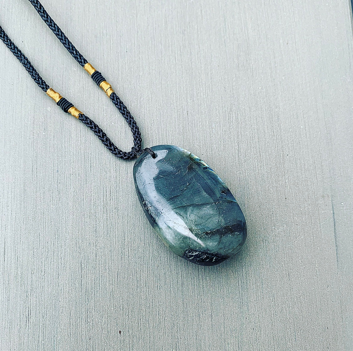 Spectrolite Labradorite pendant "Spectrum of Spiritual Power"